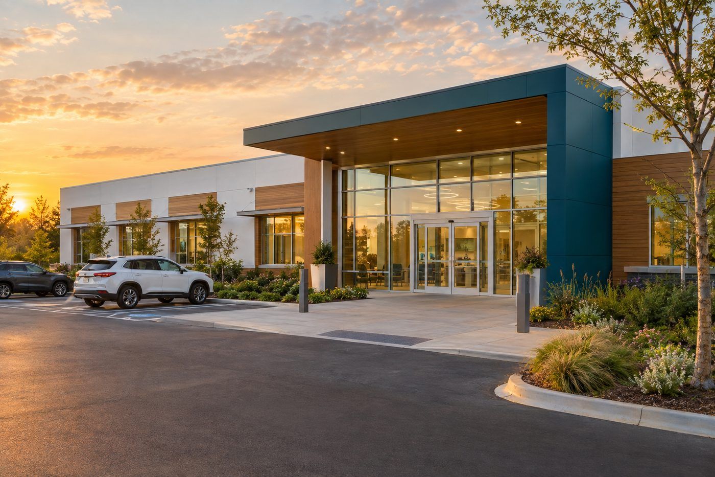Modern outpatient center